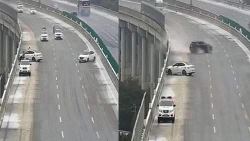 洞庭湖大桥坠冰砸多车事件惊心动魄