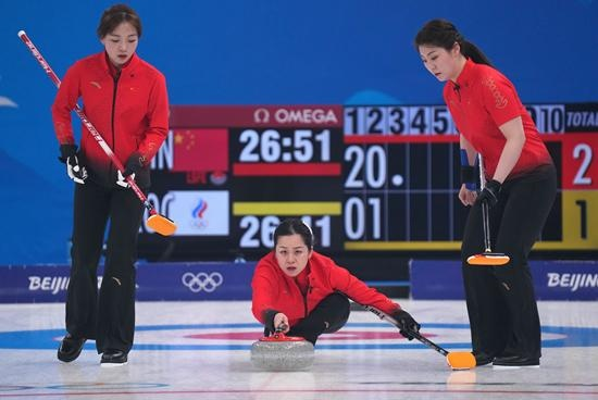 中国女子冰壶队惜败美国，年轻阵容未来可期