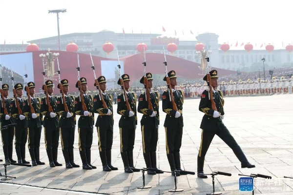 阅兵盛典揭秘罕见画面