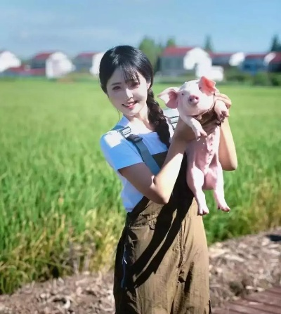 高颜值女孩的青春选择，养猪事业之路的奋斗与坚持