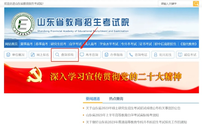山东省考试院官方网站，教育信息的权威平台