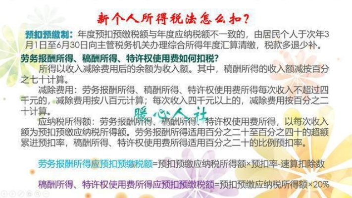 劳务费个人所得税政策全解读及合理筹划指南