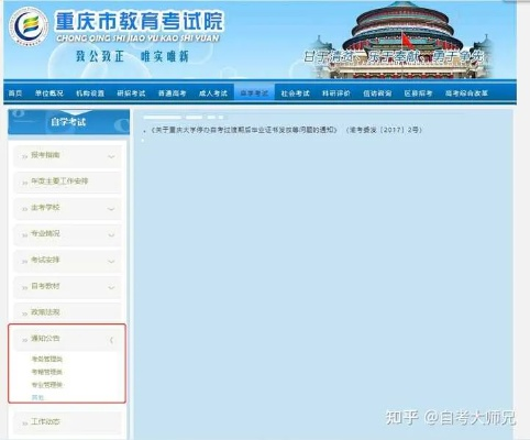 重庆市教育考试院门户网站，教育信息的重要枢纽