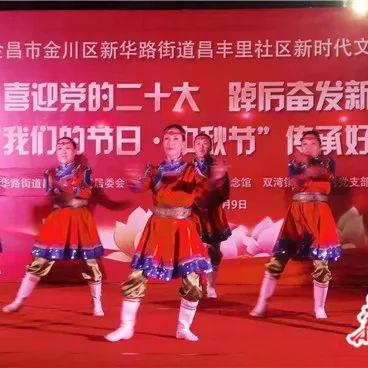 高考期间无声广场舞，关爱学子，夜舞文明之韵
